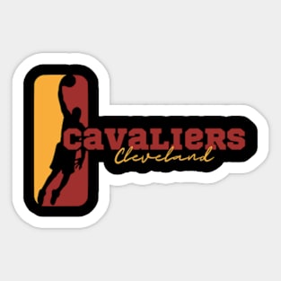 cleveland cavaliers basketball Sticker